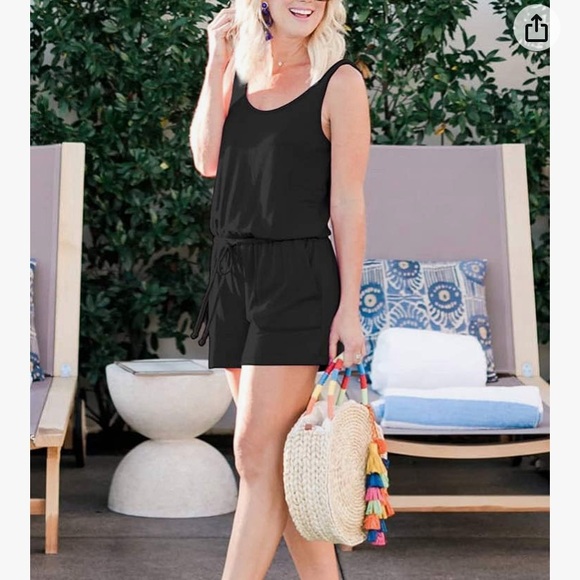 Soft romper with pockets - Picture 3 of 7